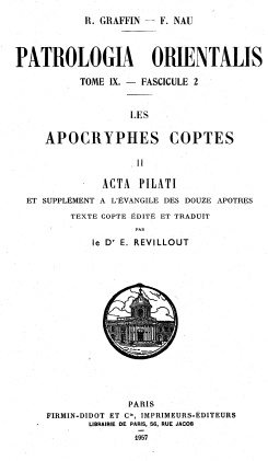 Apocryphes coptes